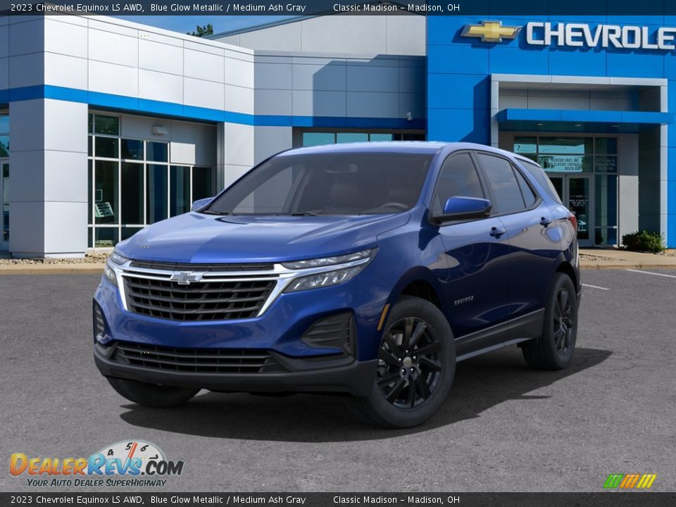 2023 Chevrolet Equinox LS AWD Blue Glow Metallic / Medium Ash Gray Photo #25