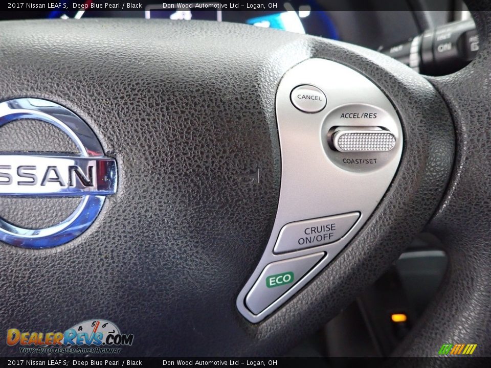 2017 Nissan LEAF S Steering Wheel Photo #16