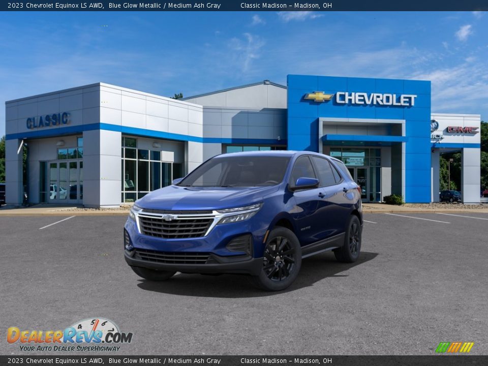 2023 Chevrolet Equinox LS AWD Blue Glow Metallic / Medium Ash Gray Photo #27