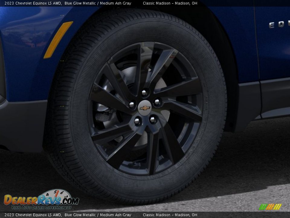 2023 Chevrolet Equinox LS AWD Blue Glow Metallic / Medium Ash Gray Photo #28