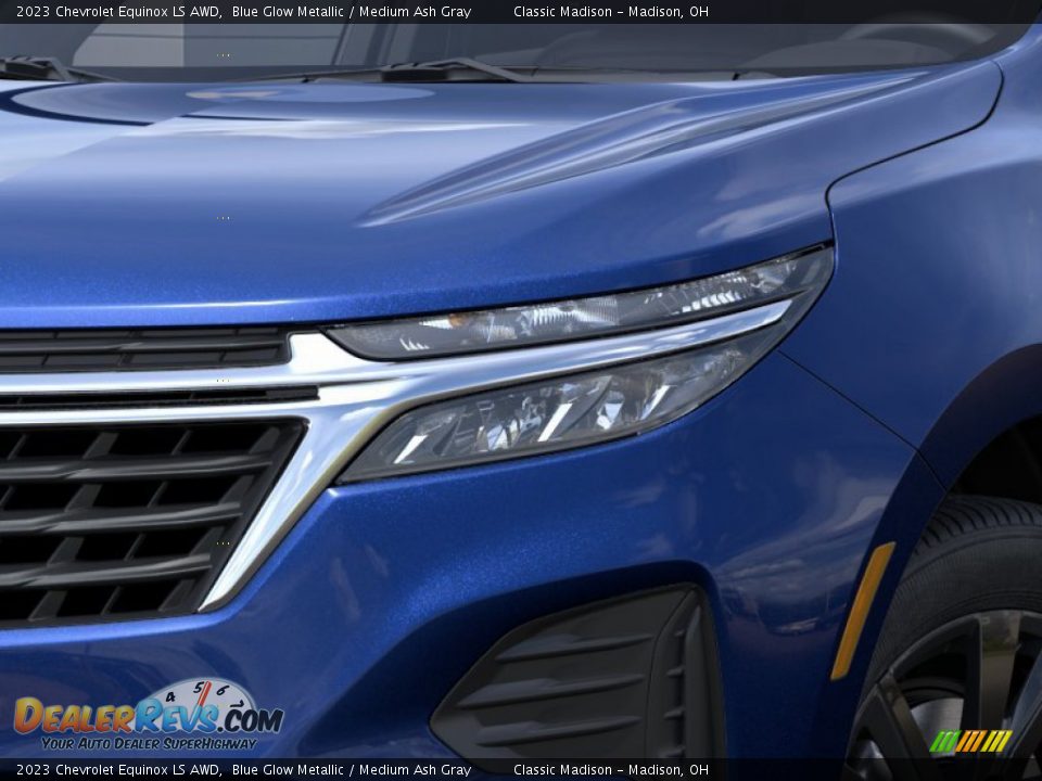 2023 Chevrolet Equinox LS AWD Blue Glow Metallic / Medium Ash Gray Photo #29