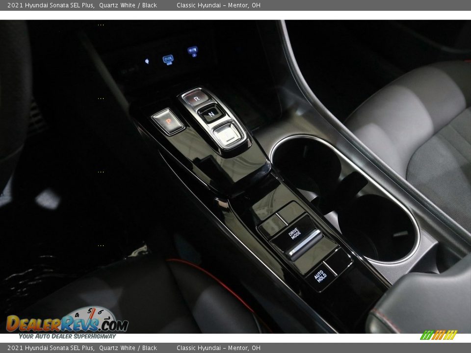 2021 Hyundai Sonata SEL Plus Quartz White / Black Photo #15