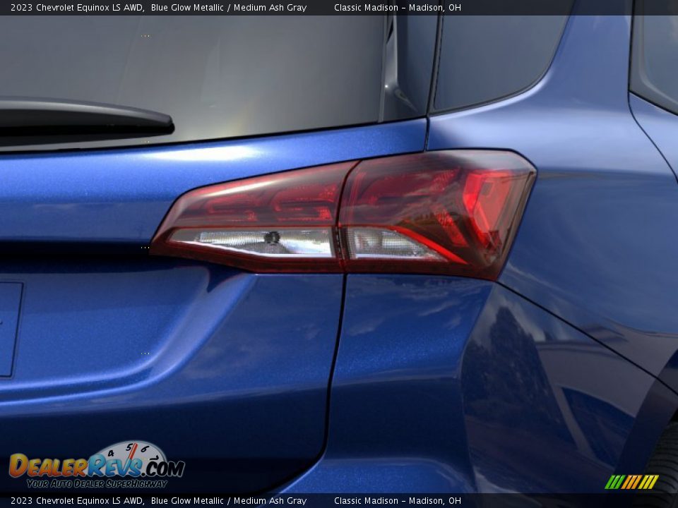 2023 Chevrolet Equinox LS AWD Blue Glow Metallic / Medium Ash Gray Photo #30