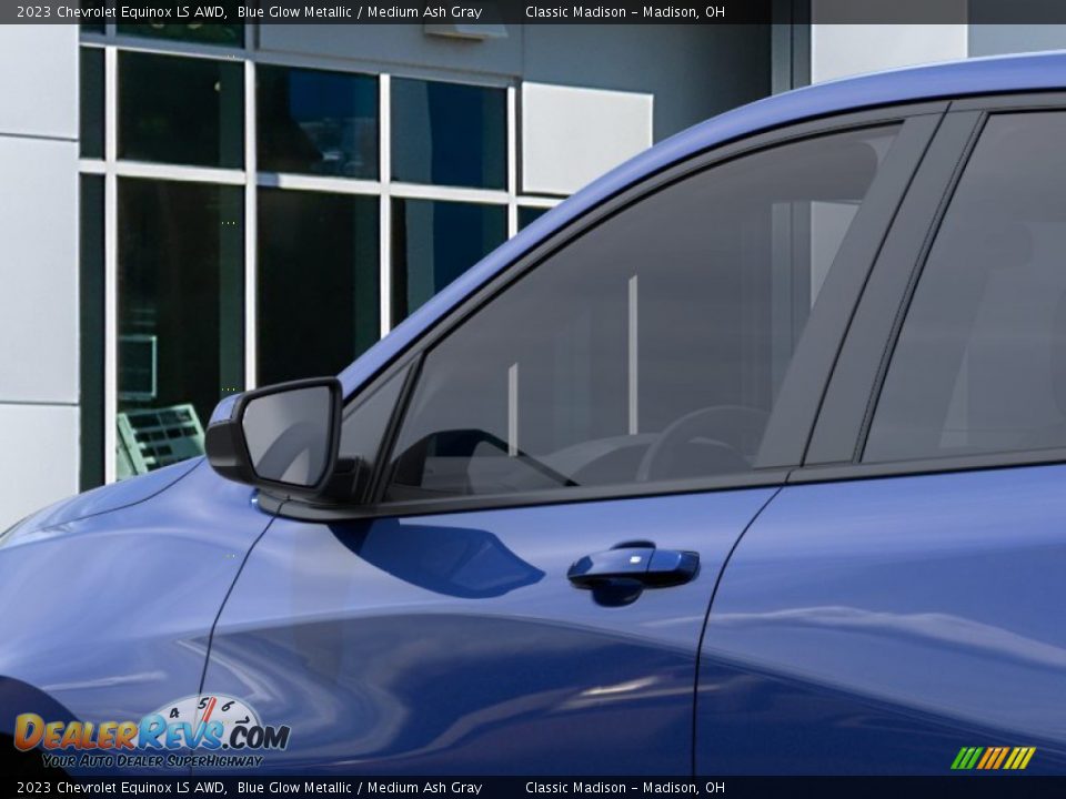 2023 Chevrolet Equinox LS AWD Blue Glow Metallic / Medium Ash Gray Photo #31