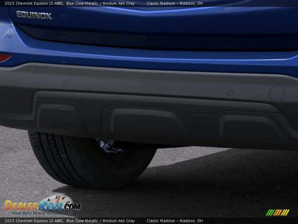 2023 Chevrolet Equinox LS AWD Blue Glow Metallic / Medium Ash Gray Photo #33