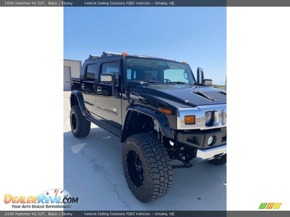 2006 Hummer H2 SUT Black / Ebony Photo #2