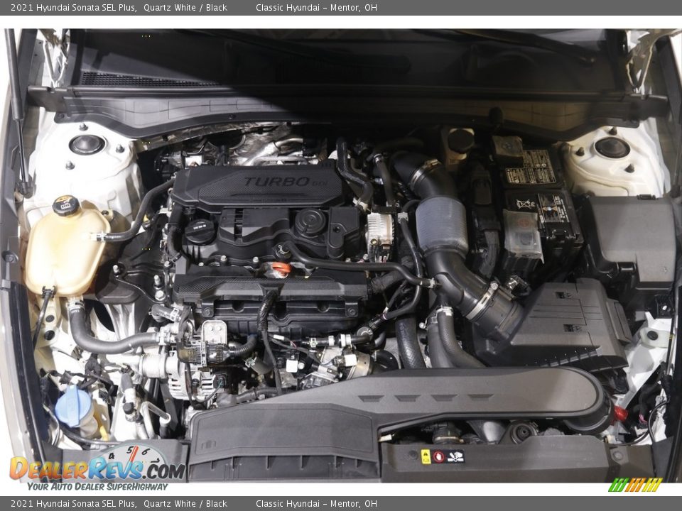 2021 Hyundai Sonata SEL Plus Quartz White / Black Photo #20