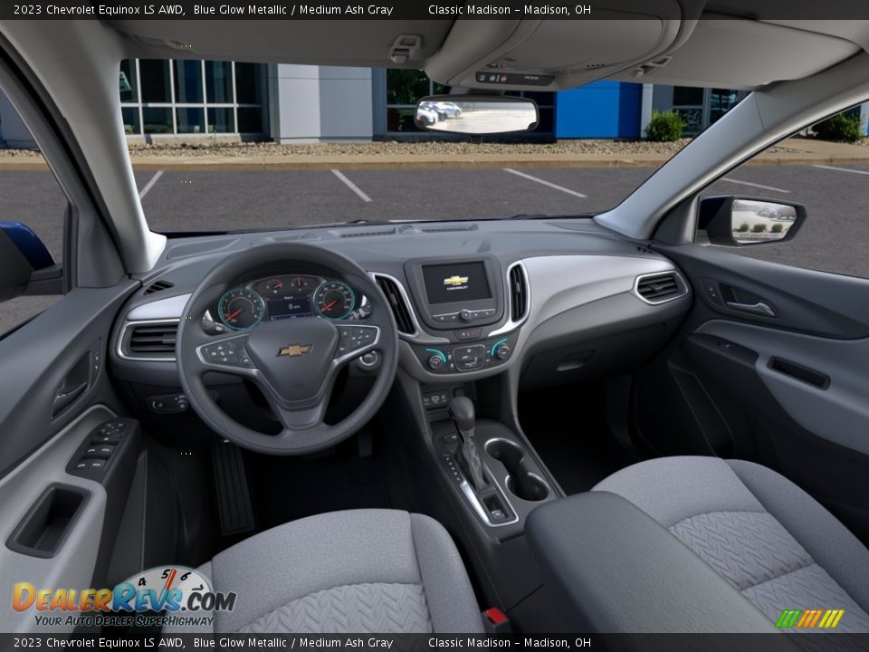 2023 Chevrolet Equinox LS AWD Blue Glow Metallic / Medium Ash Gray Photo #34
