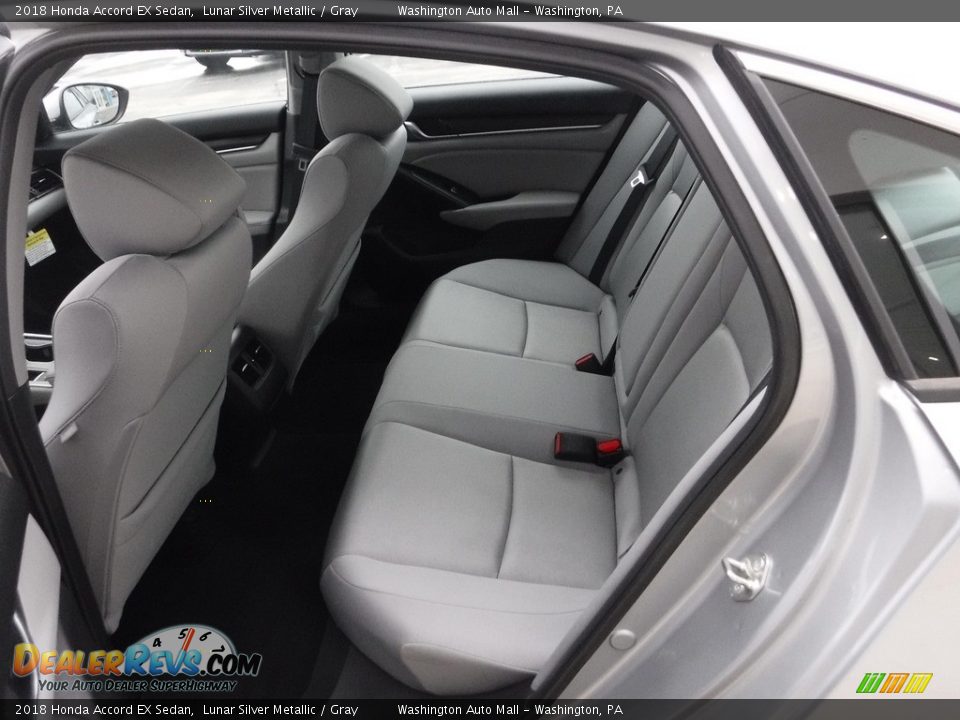 2018 Honda Accord EX Sedan Lunar Silver Metallic / Gray Photo #30