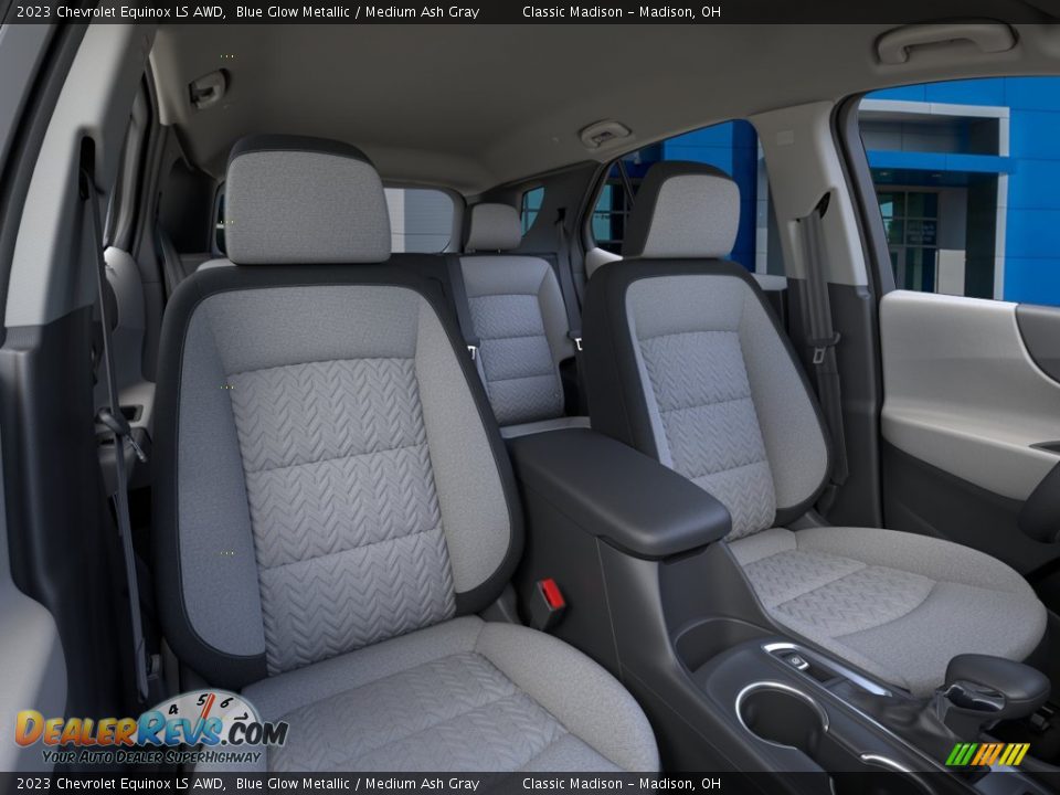 2023 Chevrolet Equinox LS AWD Blue Glow Metallic / Medium Ash Gray Photo #35