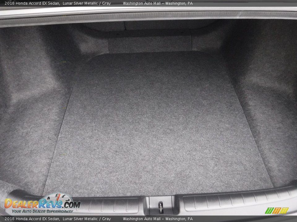 2018 Honda Accord EX Sedan Lunar Silver Metallic / Gray Photo #31