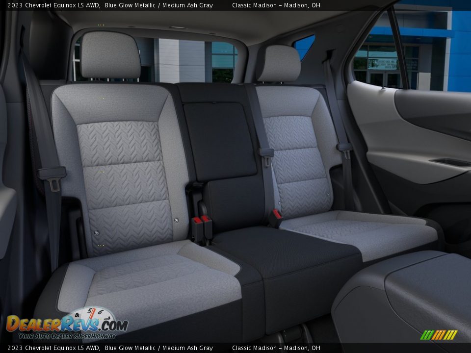 2023 Chevrolet Equinox LS AWD Blue Glow Metallic / Medium Ash Gray Photo #36