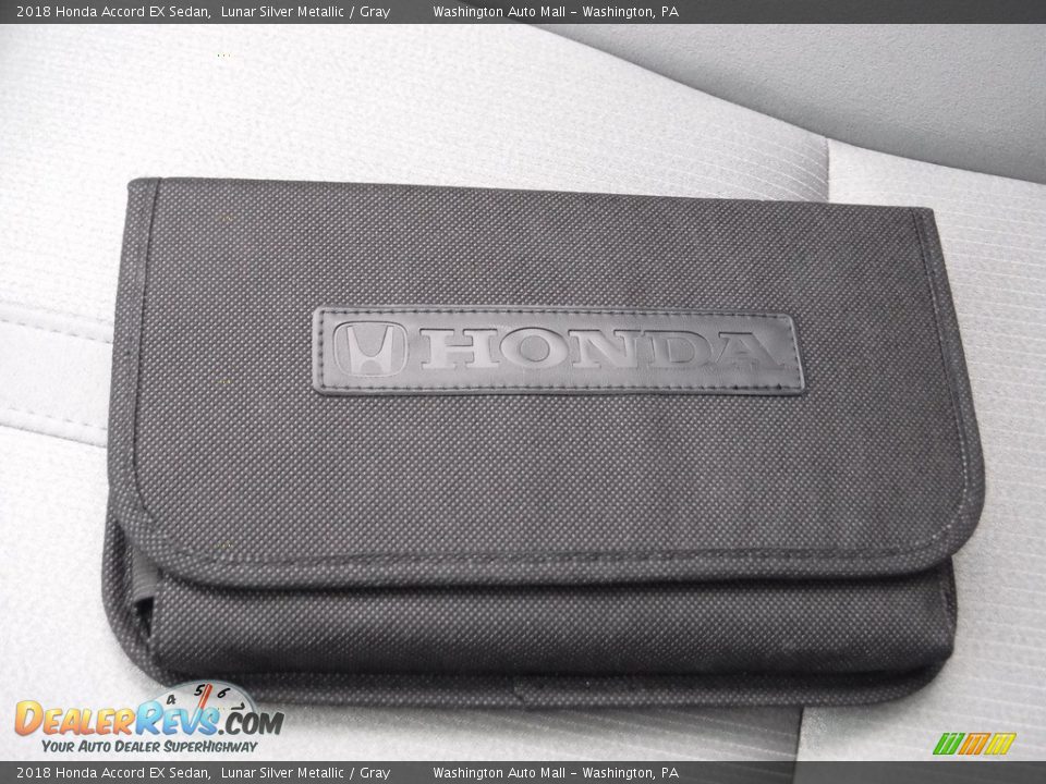 2018 Honda Accord EX Sedan Lunar Silver Metallic / Gray Photo #35