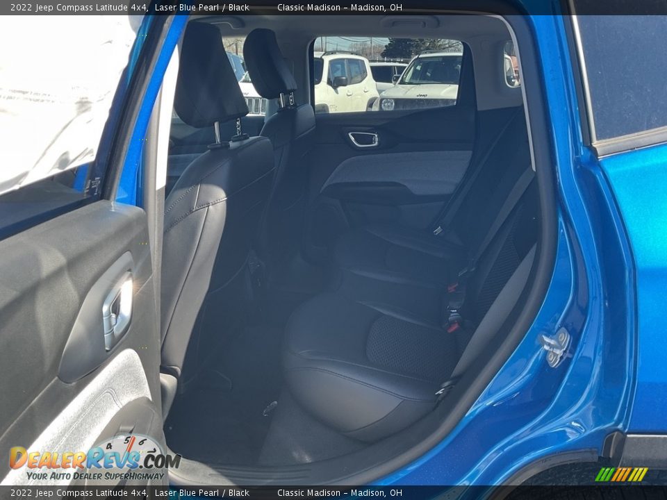 2022 Jeep Compass Latitude 4x4 Laser Blue Pearl / Black Photo #3