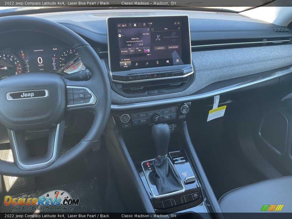 2022 Jeep Compass Latitude 4x4 Laser Blue Pearl / Black Photo #6