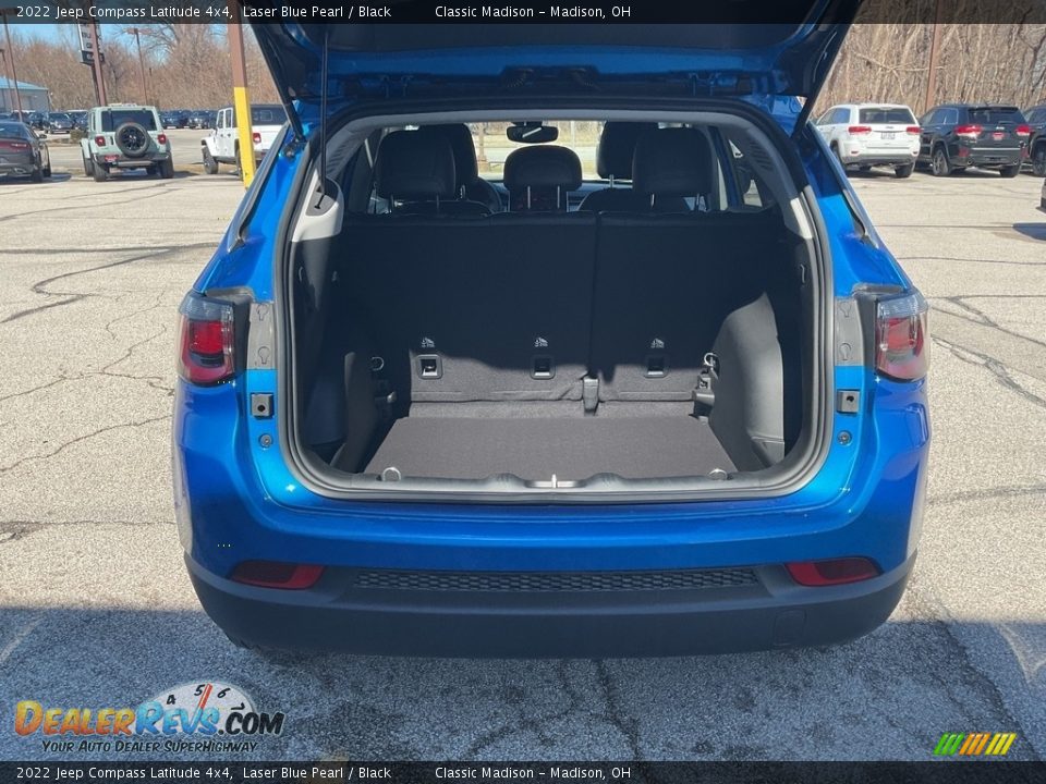 2022 Jeep Compass Latitude 4x4 Laser Blue Pearl / Black Photo #12