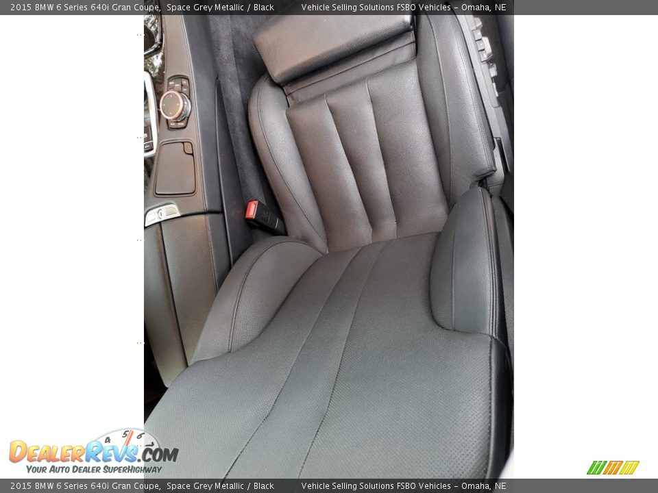 2015 BMW 6 Series 640i Gran Coupe Space Grey Metallic / Black Photo #18