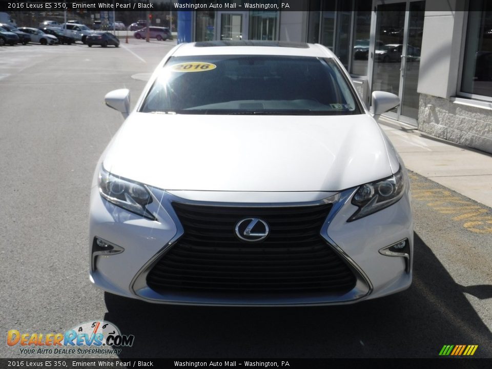 2016 Lexus ES 350 Eminent White Pearl / Black Photo #4