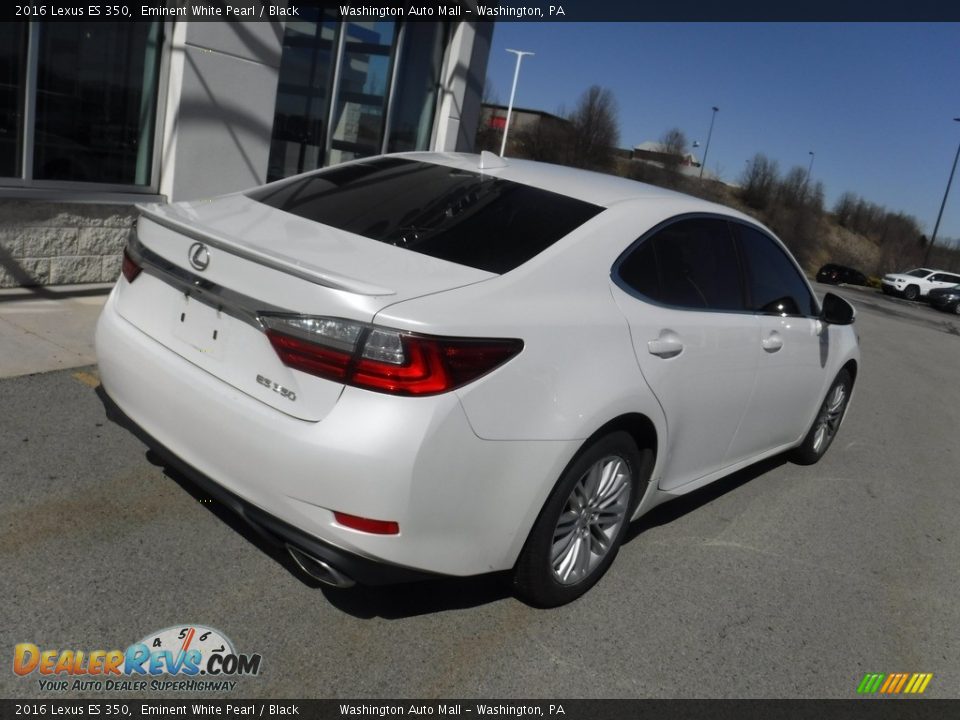 2016 Lexus ES 350 Eminent White Pearl / Black Photo #9