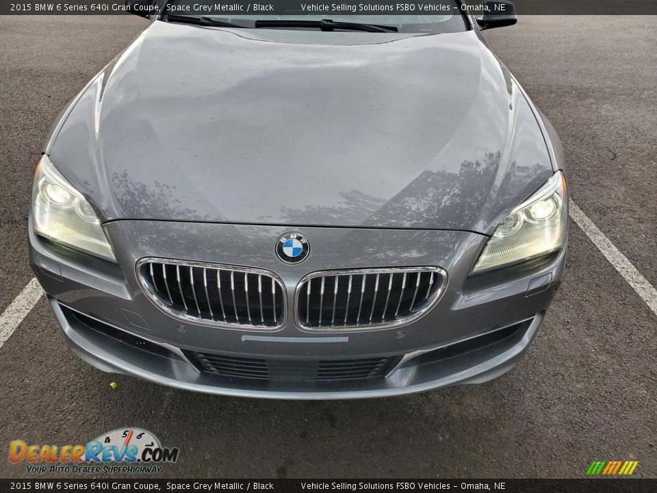 2015 BMW 6 Series 640i Gran Coupe Space Grey Metallic / Black Photo #31