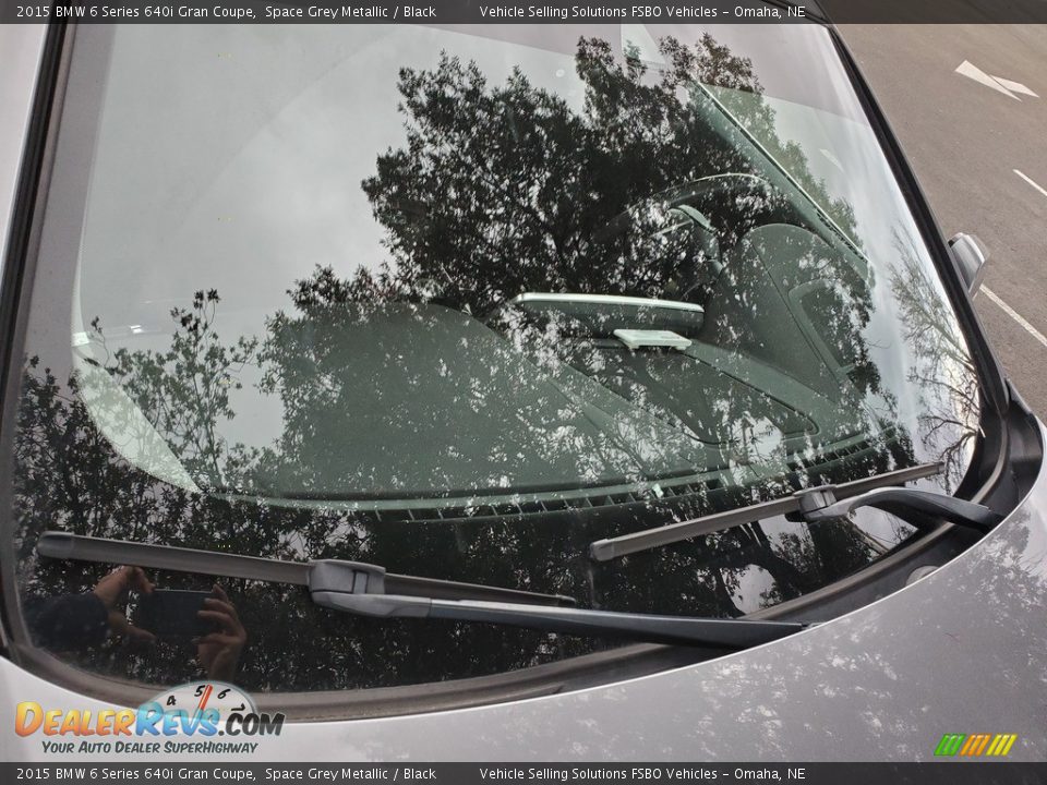 2015 BMW 6 Series 640i Gran Coupe Space Grey Metallic / Black Photo #35