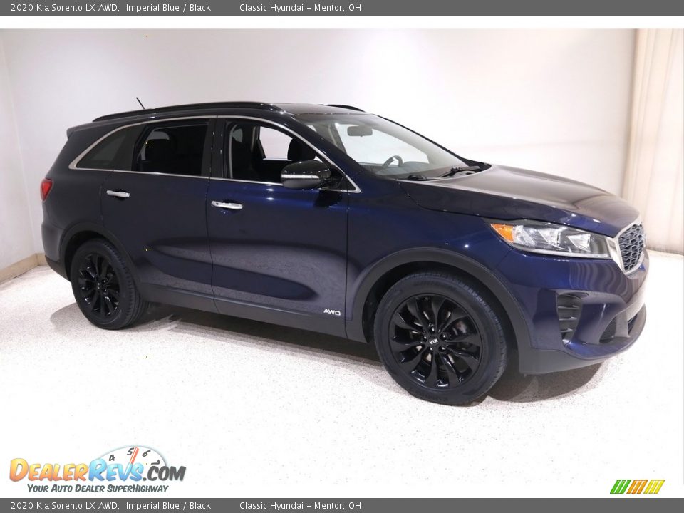 Imperial Blue 2020 Kia Sorento LX AWD Photo #1