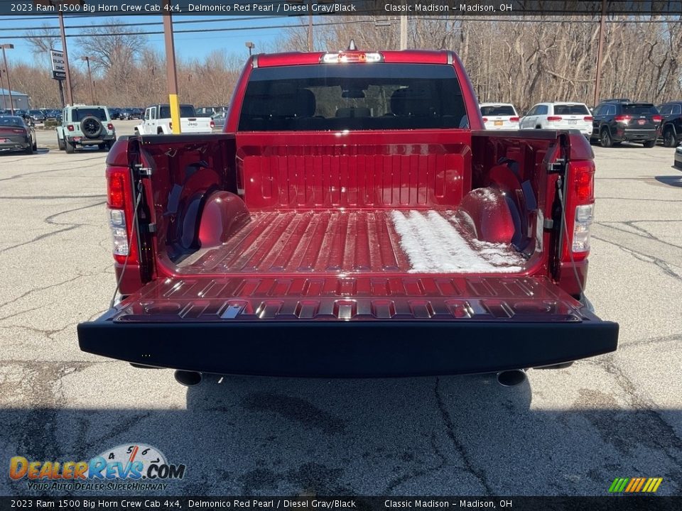 2023 Ram 1500 Big Horn Crew Cab 4x4 Delmonico Red Pearl / Diesel Gray/Black Photo #12