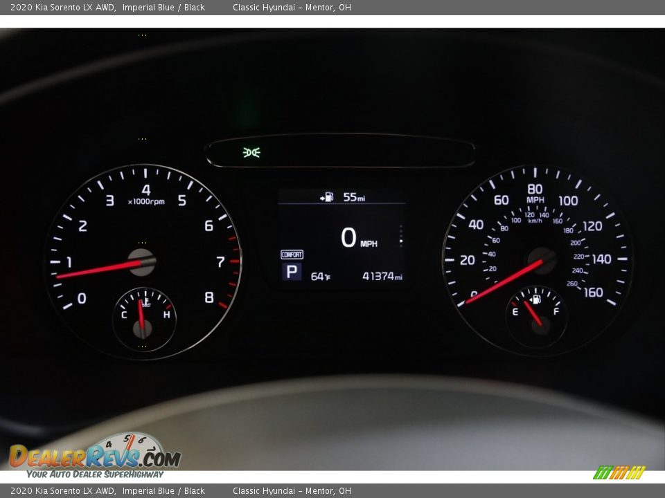 2020 Kia Sorento LX AWD Gauges Photo #8