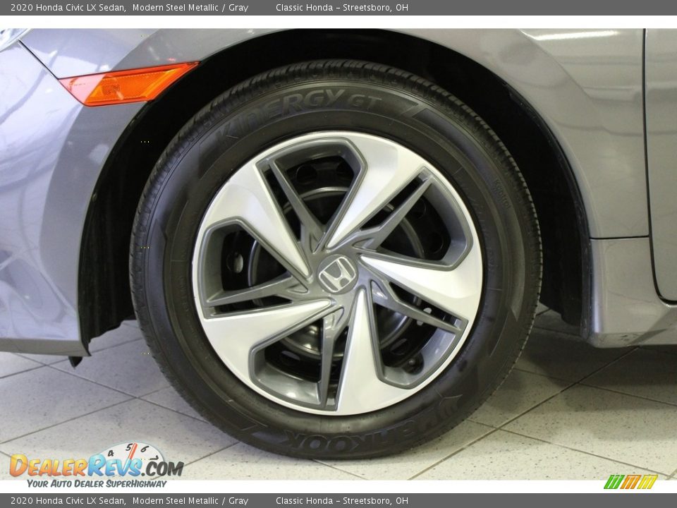 2020 Honda Civic LX Sedan Modern Steel Metallic / Gray Photo #13