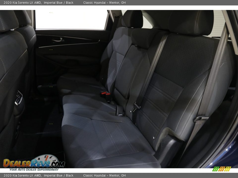 Rear Seat of 2020 Kia Sorento LX AWD Photo #18