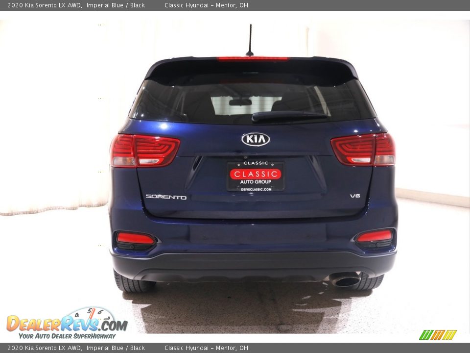 2020 Kia Sorento LX AWD Imperial Blue / Black Photo #19