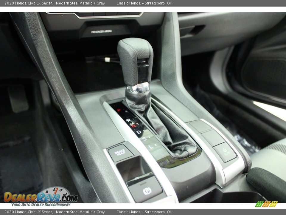 2020 Honda Civic LX Sedan Modern Steel Metallic / Gray Photo #21