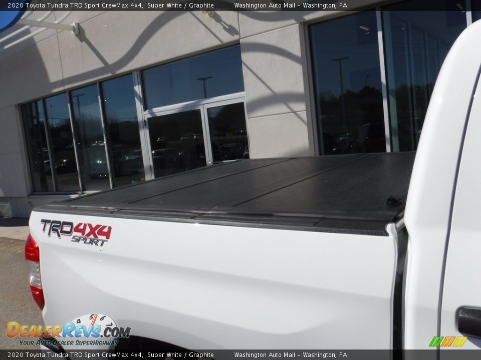 2020 Toyota Tundra TRD Sport CrewMax 4x4 Super White / Graphite Photo #5