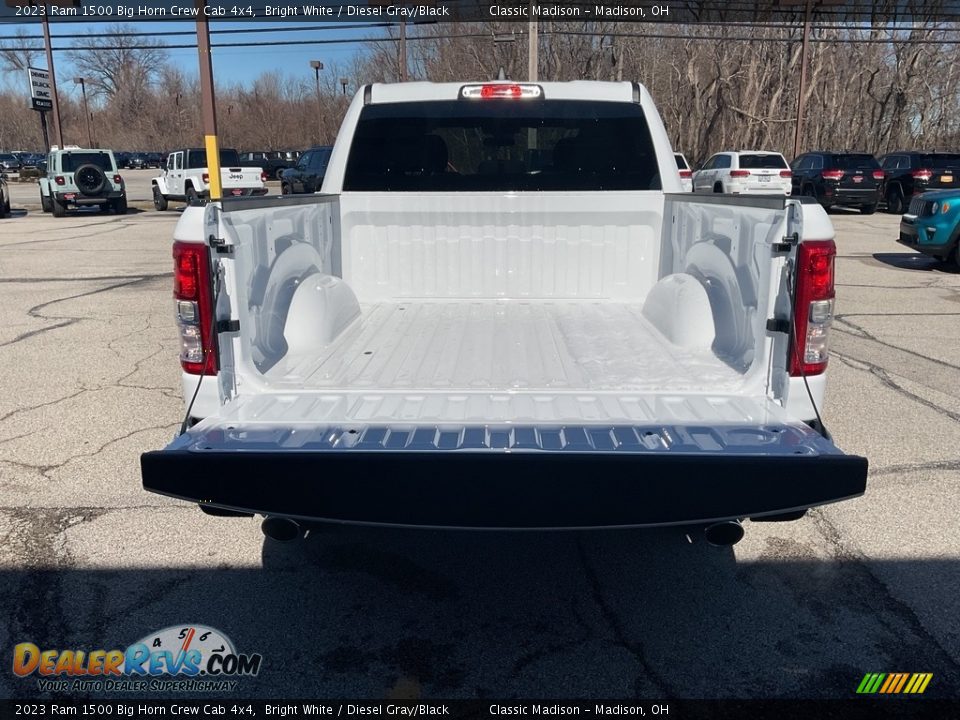 2023 Ram 1500 Big Horn Crew Cab 4x4 Bright White / Diesel Gray/Black Photo #12