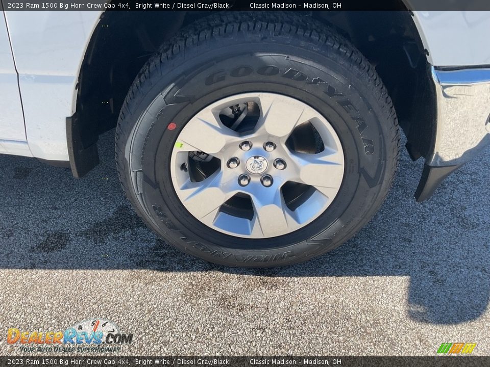 2023 Ram 1500 Big Horn Crew Cab 4x4 Bright White / Diesel Gray/Black Photo #13