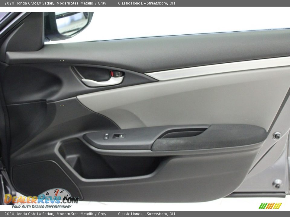 2020 Honda Civic LX Sedan Modern Steel Metallic / Gray Photo #33
