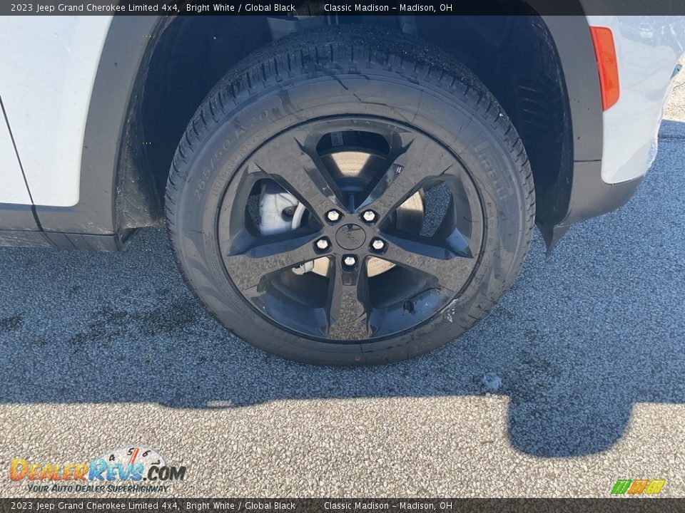 2023 Jeep Grand Cherokee Limited 4x4 Bright White / Global Black Photo #13