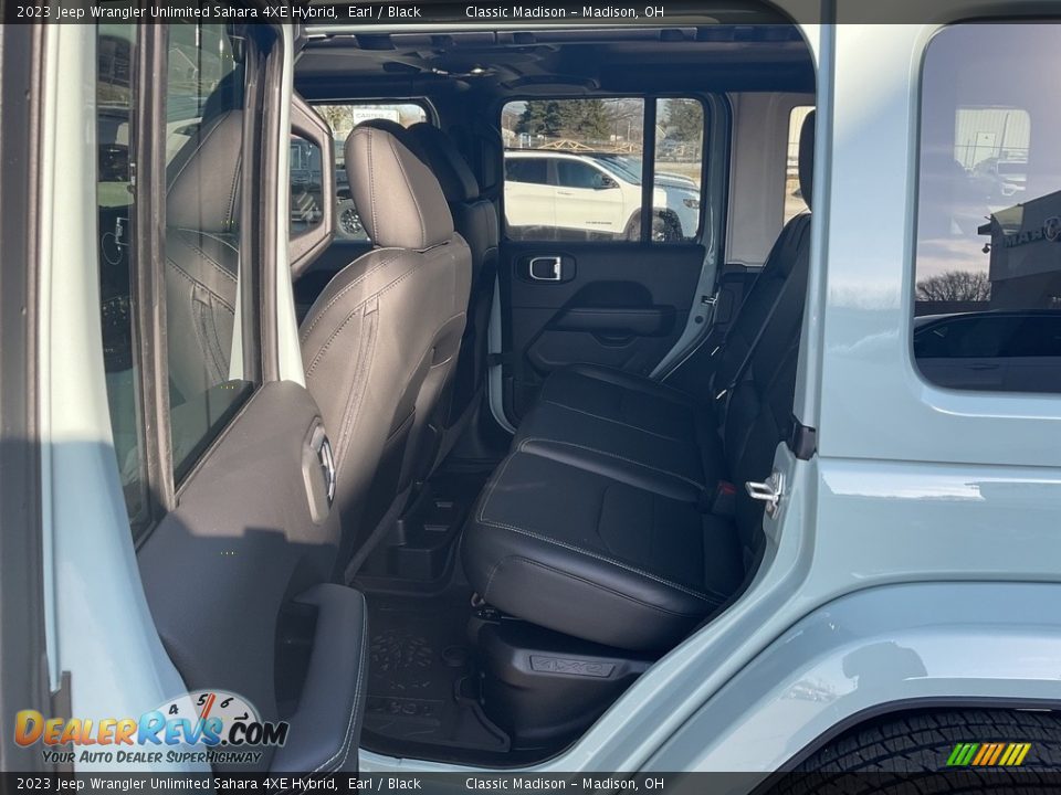 2023 Jeep Wrangler Unlimited Sahara 4XE Hybrid Earl / Black Photo #3