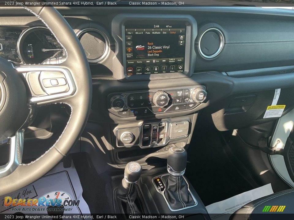 2023 Jeep Wrangler Unlimited Sahara 4XE Hybrid Earl / Black Photo #6