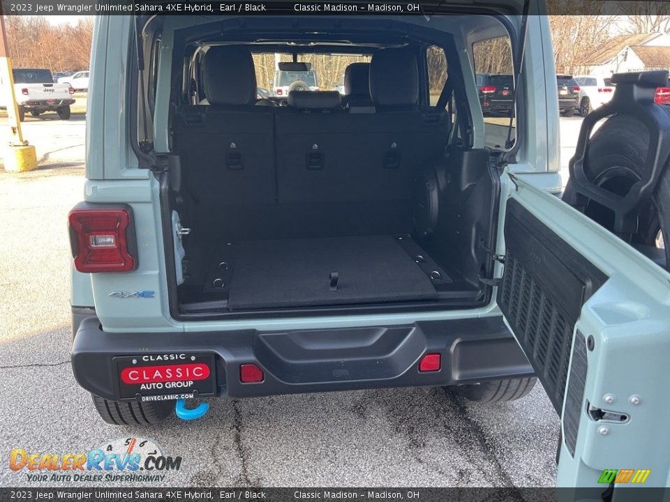 2023 Jeep Wrangler Unlimited Sahara 4XE Hybrid Earl / Black Photo #12