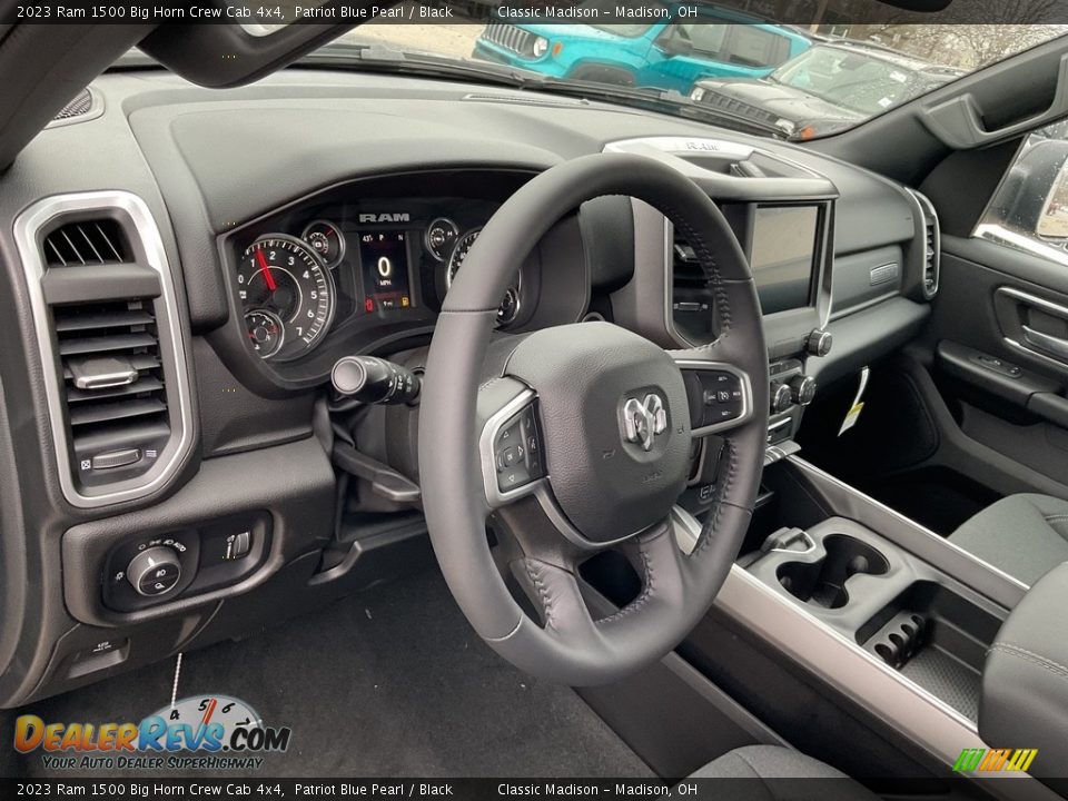 2023 Ram 1500 Big Horn Crew Cab 4x4 Patriot Blue Pearl / Black Photo #4