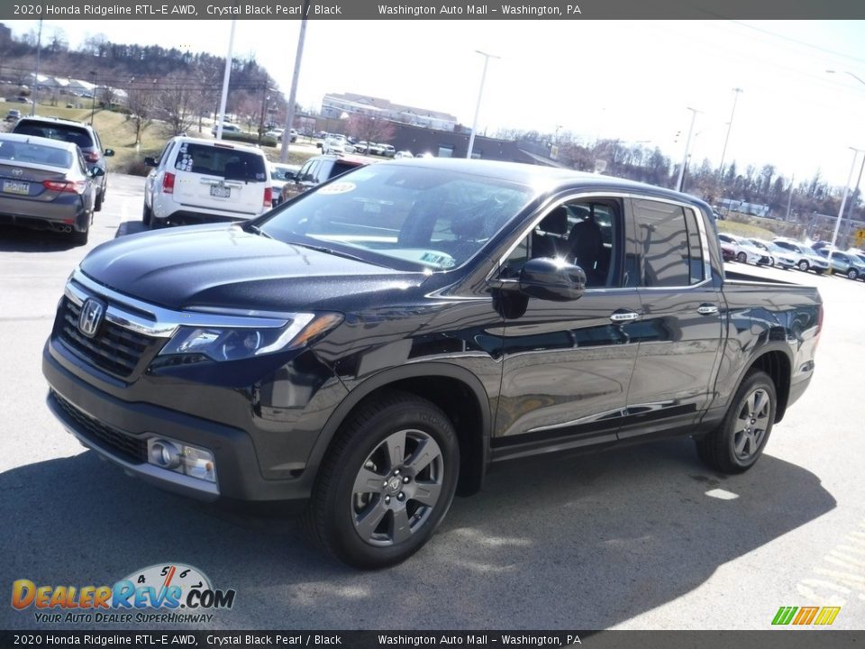 2020 Honda Ridgeline RTL-E AWD Crystal Black Pearl / Black Photo #11