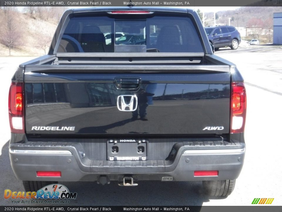 2020 Honda Ridgeline RTL-E AWD Crystal Black Pearl / Black Photo #15