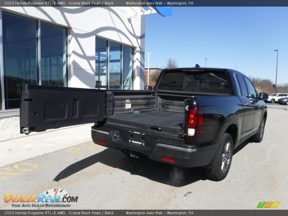 2020 Honda Ridgeline RTL-E AWD Crystal Black Pearl / Black Photo #20