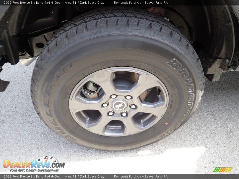 2022 Ford Bronco Big Bend 4x4 4-Door Wheel Photo #9