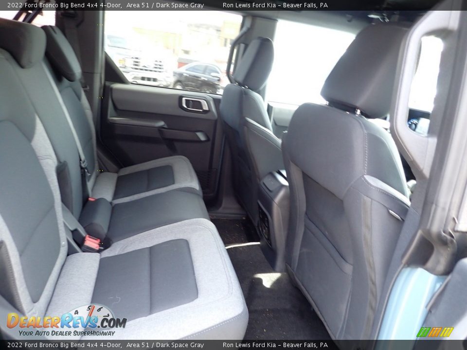 2022 Ford Bronco Big Bend 4x4 4-Door Area 51 / Dark Space Gray Photo #10