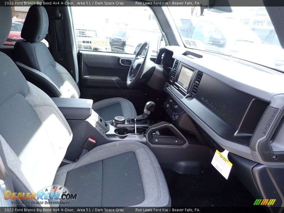 2022 Ford Bronco Big Bend 4x4 4-Door Area 51 / Dark Space Gray Photo #11