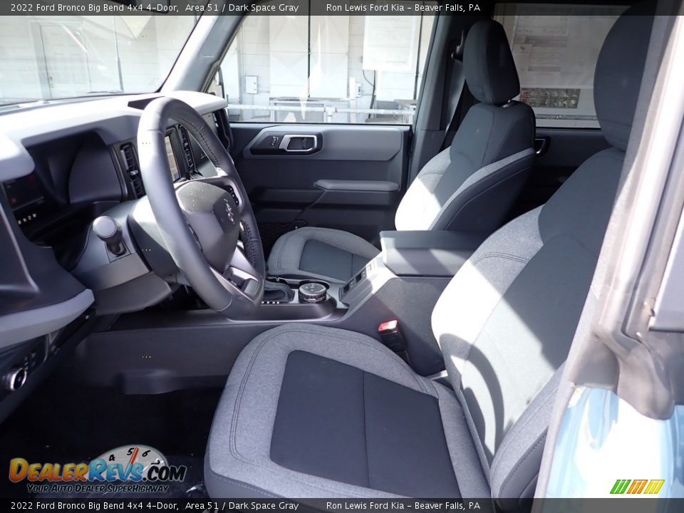 2022 Ford Bronco Big Bend 4x4 4-Door Area 51 / Dark Space Gray Photo #13