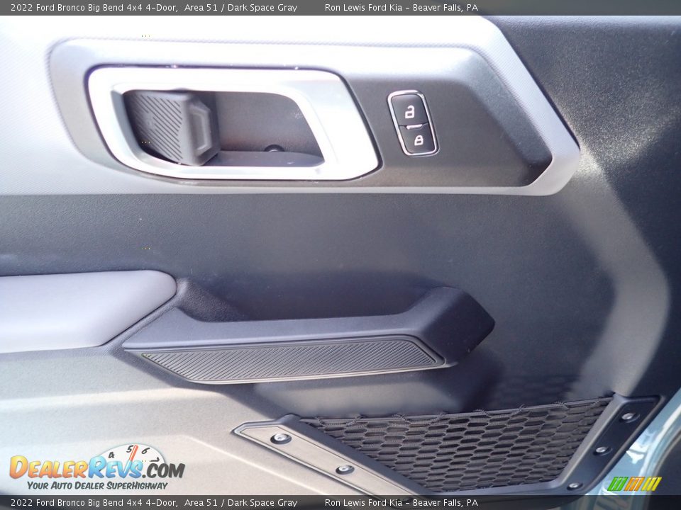 2022 Ford Bronco Big Bend 4x4 4-Door Area 51 / Dark Space Gray Photo #14