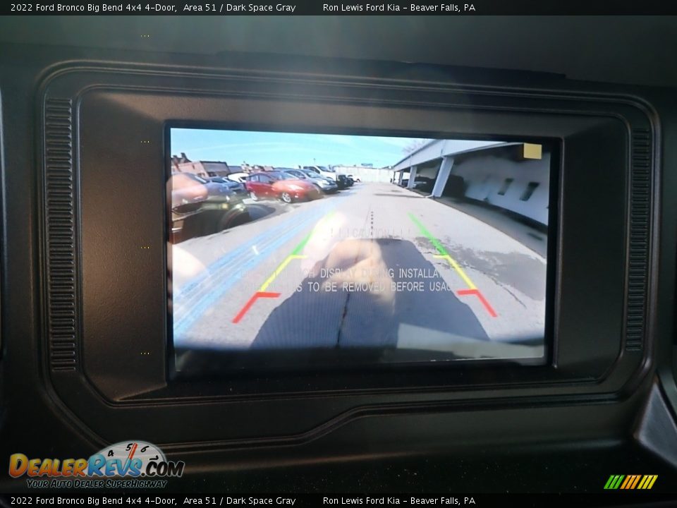 2022 Ford Bronco Big Bend 4x4 4-Door Area 51 / Dark Space Gray Photo #17